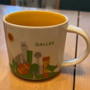 Starbucks Dallas ‘you Are Here’ collection mug